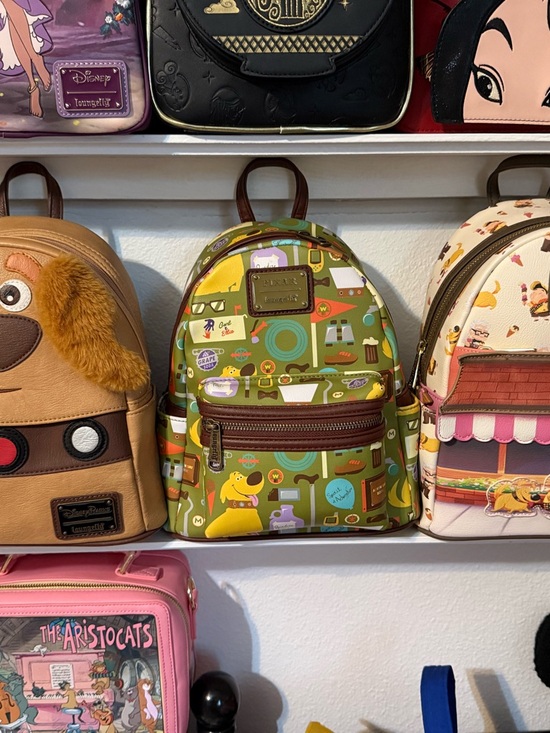 Loungefly Disney Pixar Up Dug & Knick-Knacks Mini Backpack - Picture 8 of 9